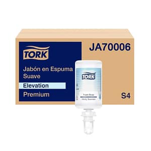Jabón en Espuma Suave Tork Aroma Fresco 1000 ml  Pack 6 Botellas