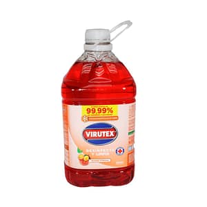 Limpiador Desinfectante de Superficies Virutex Citrico 4 Litros