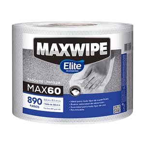 Paños de Limpieza Maxwipe Max60  890 Hojas