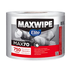 Paños de Limpieza Maxwipe Max70  750 Hojas