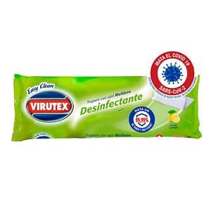 Trapero Húmedo Desinfectante Virutex Piso x10 Limón